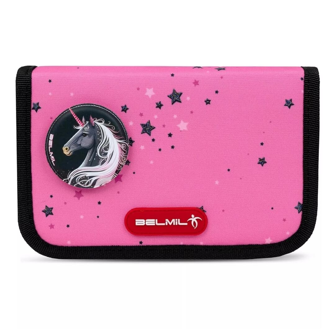 Classy Plus Pink Black Schulranzen-Set 5-tlg