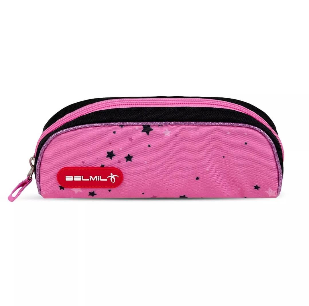 Classy Plus Pink Black Schulranzen-Set 5-tlg