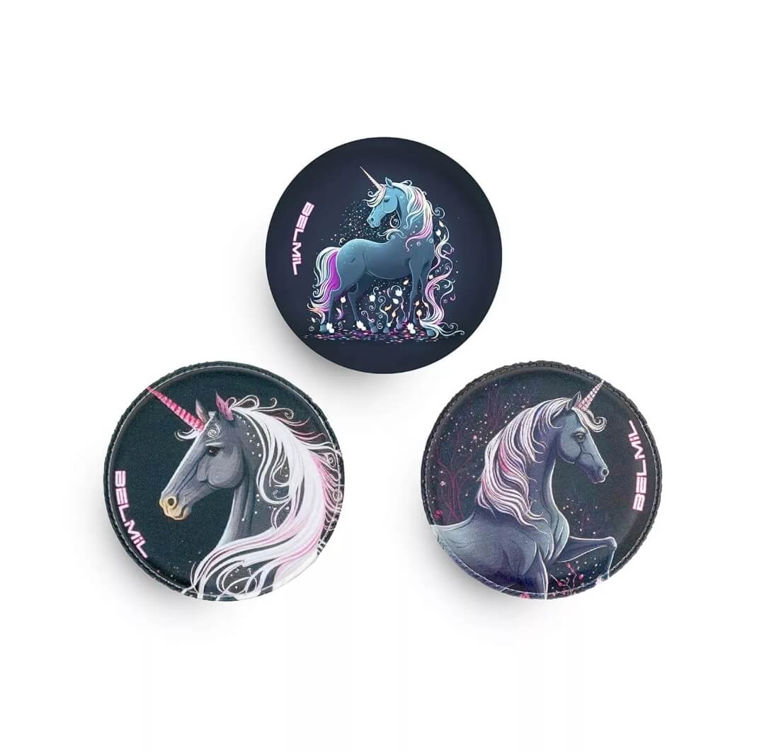 Classy Plus Pink Black Schulranzen-Set 5-tlg