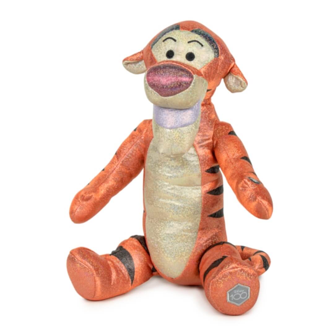DISNEY 100 Years Tigger Plüsch - Glitter & Sound, 30cm