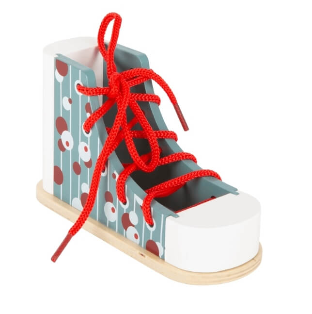 Fädelschuh