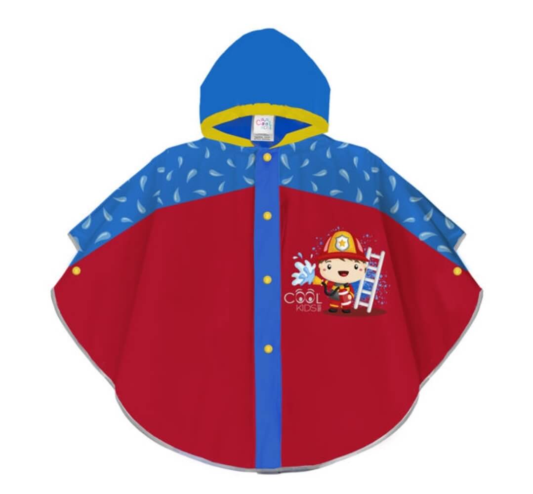 Regenponcho Feuerwehrmann