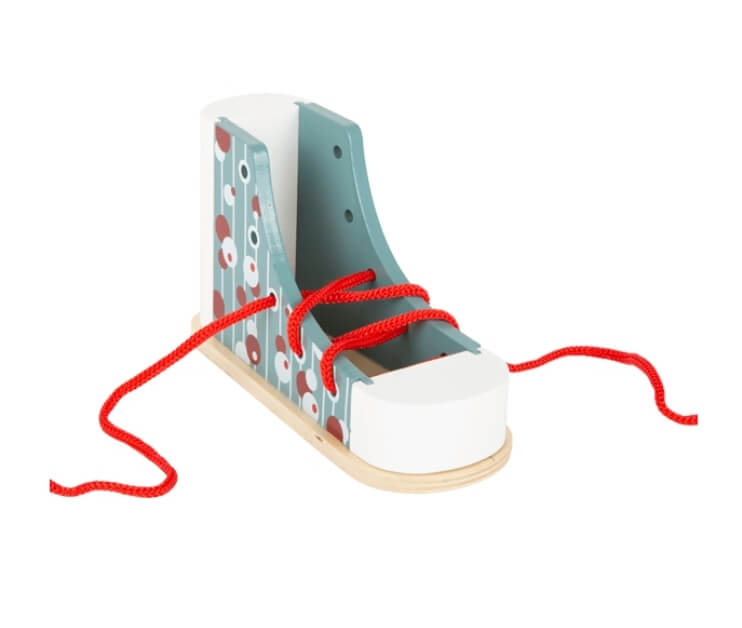 Fädelschuh