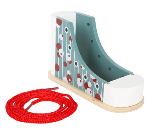 Fädelschuh