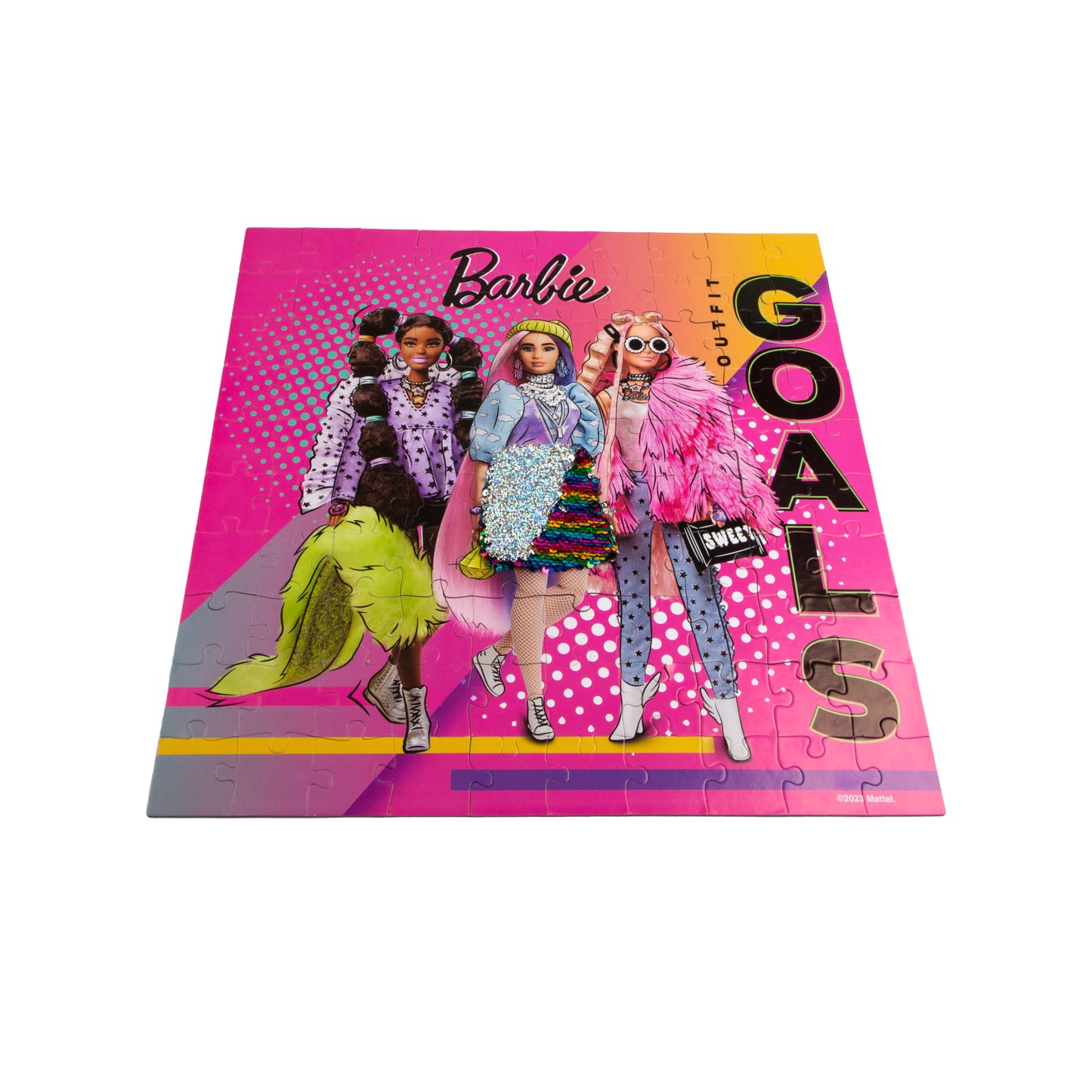 Barbie 95 Teile Sequin Surprise Puzzle