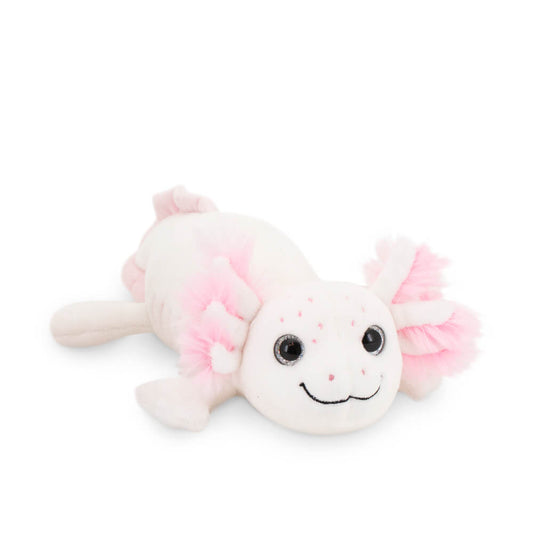 Plüschtier weißes Axolotl