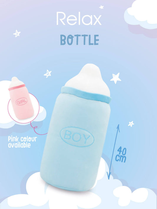Plüsch Flasche Blau 40 cm