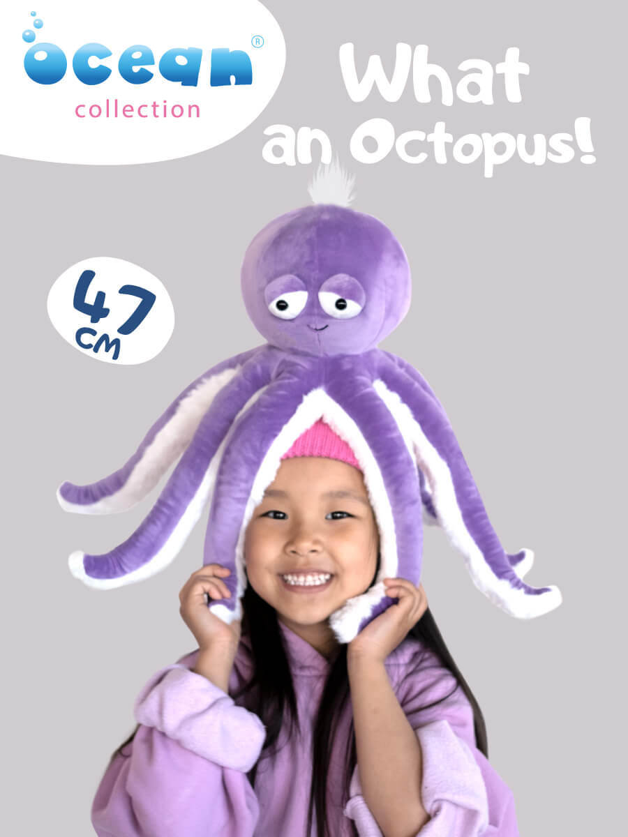 Plüschtier Oktopus 47 cm