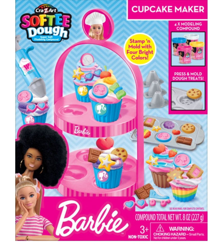 Barbie Softee Dough Cupcake Maker