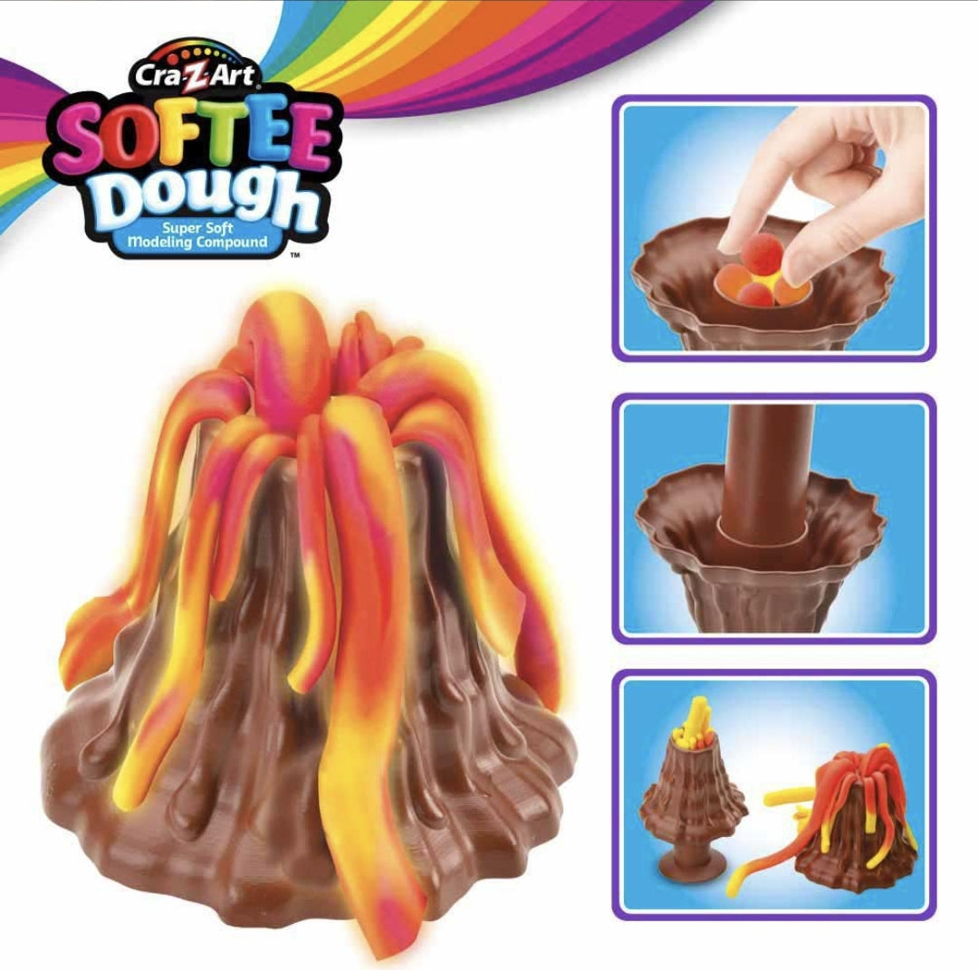 Softee Dough Dino Glow Knete