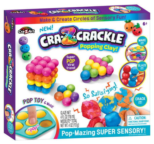 Cra-Z-Crackle Clay Create Pop-Mazing Super Sensory