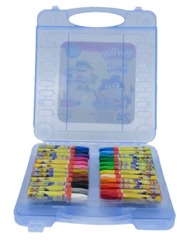 24er Pack PLAY-DOH Wachsmalstifte in PVC Box