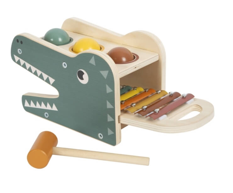 Xylophon-Hämmerspielzeug „Safari"