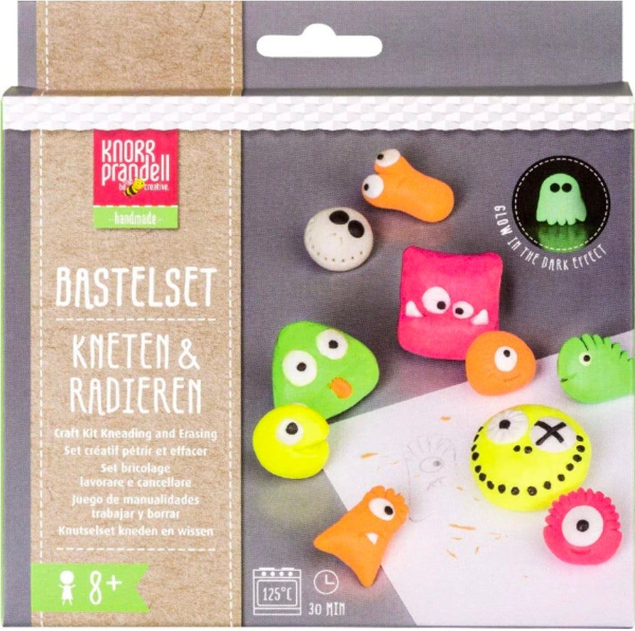 Bastelset Kneten & Radieren Crazy Neon