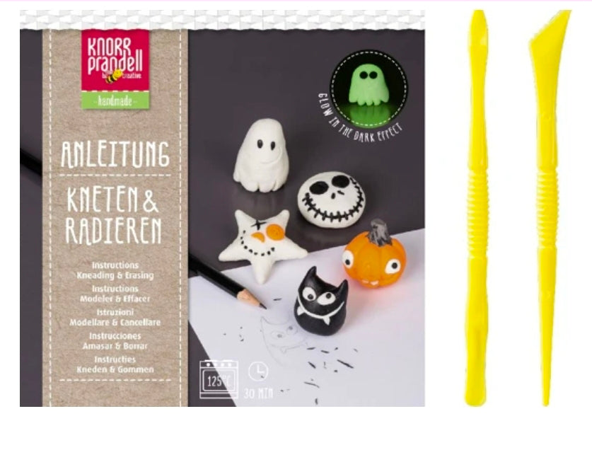 Bastelset Kneten & Radieren Nightmare