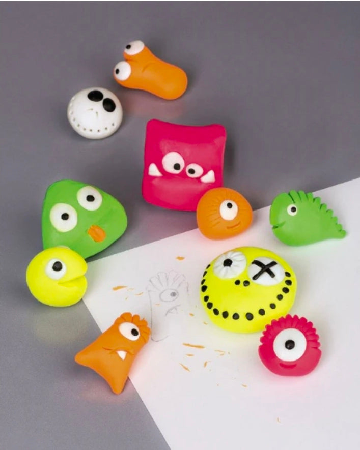 Bastelset Kneten & Radieren Crazy Neon