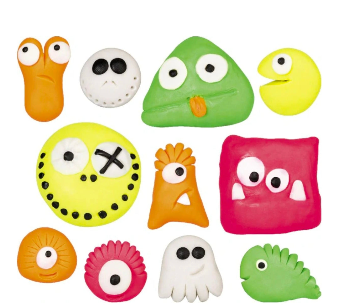 Bastelset Kneten & Radieren Crazy Neon